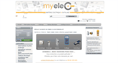 Desktop Screenshot of myelec.fr